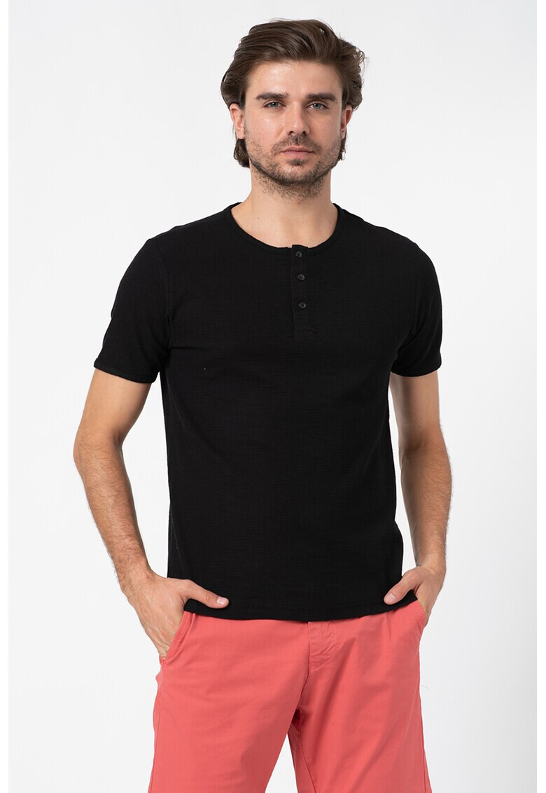 Trendyol Тениска Henley - Pepit.bg