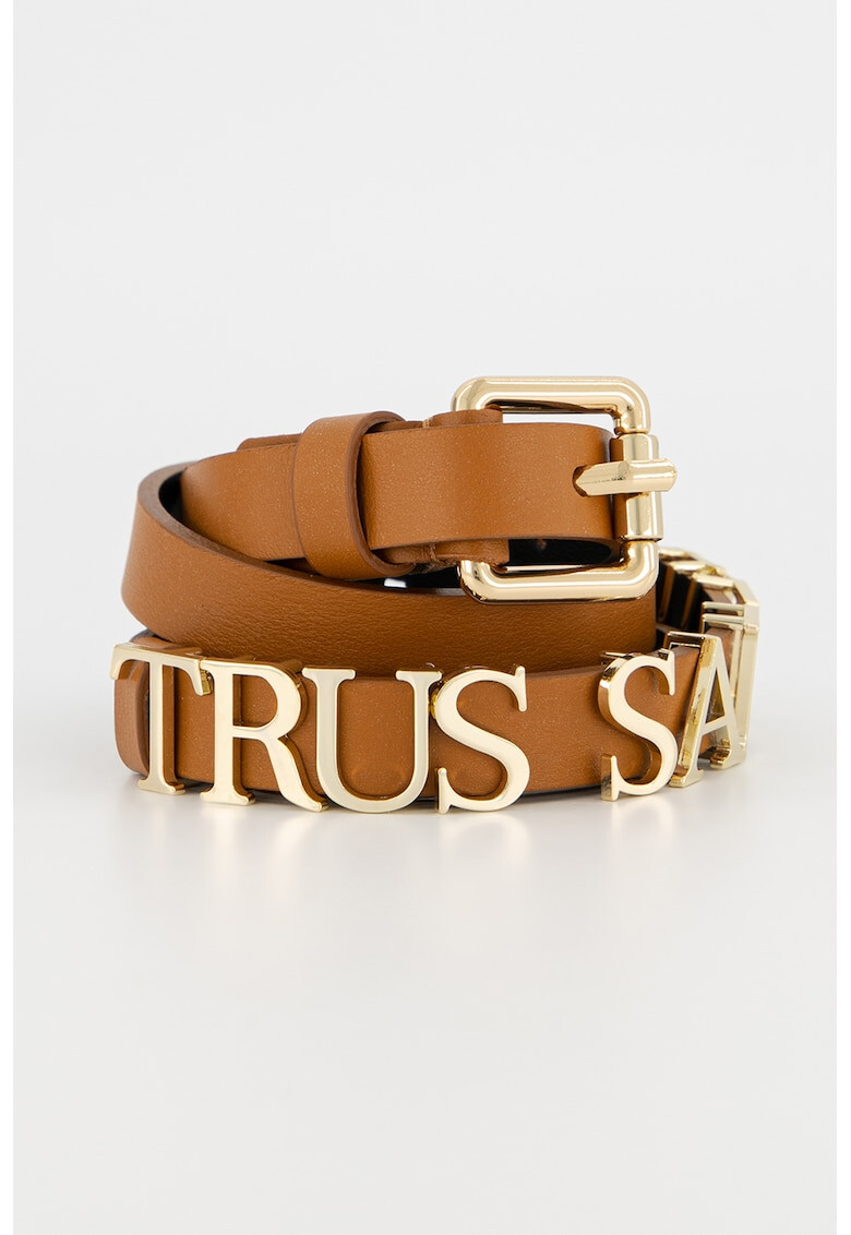 Trussardi Кожен колан с лого - Pepit.bg