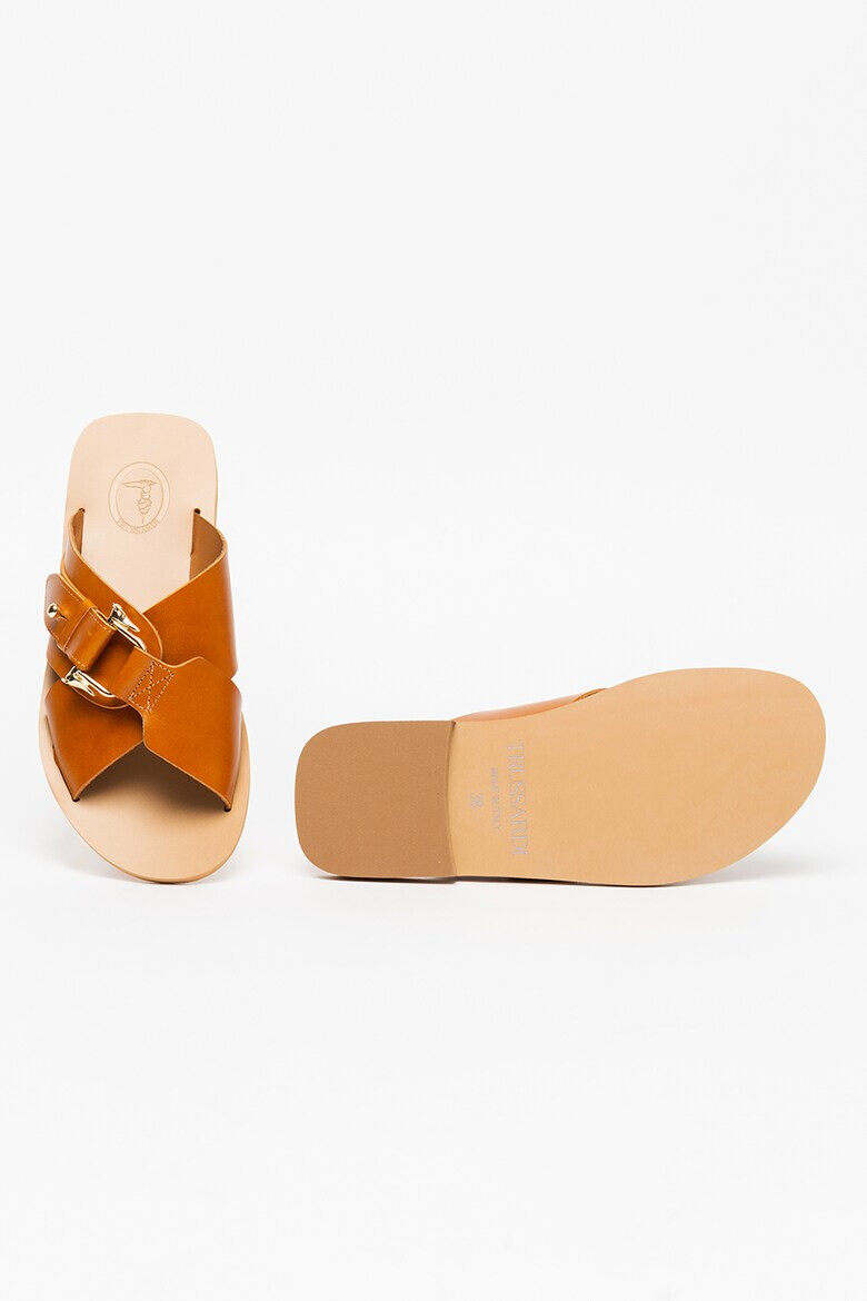 Trussardi Кожени чехли Capri - Pepit.bg