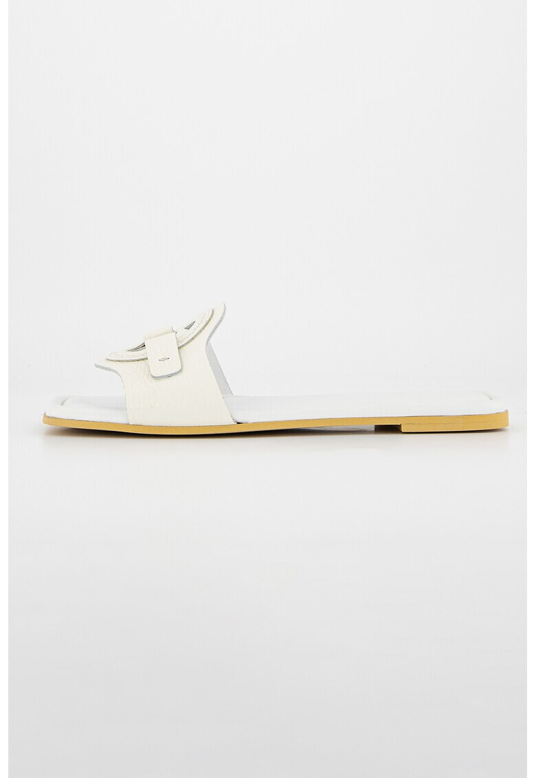 Trussardi Кожени чехли с лого - Pepit.bg