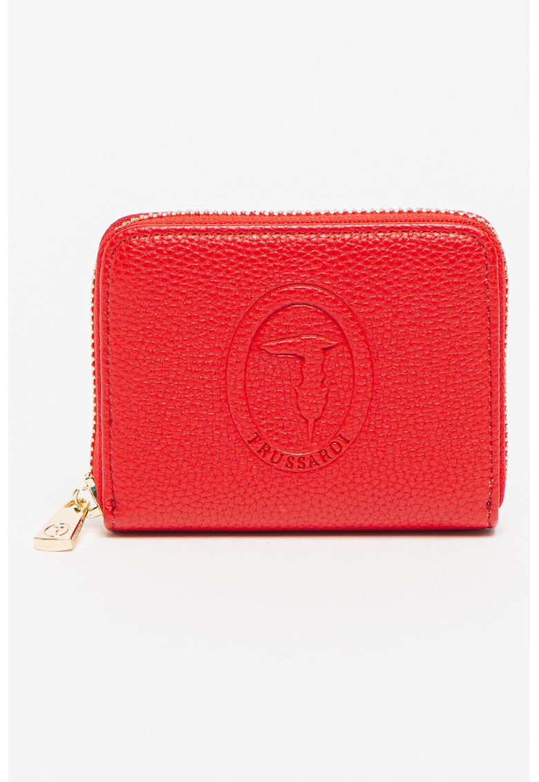 Trussardi Портфейл Iris от еко кожа с цип - Pepit.bg
