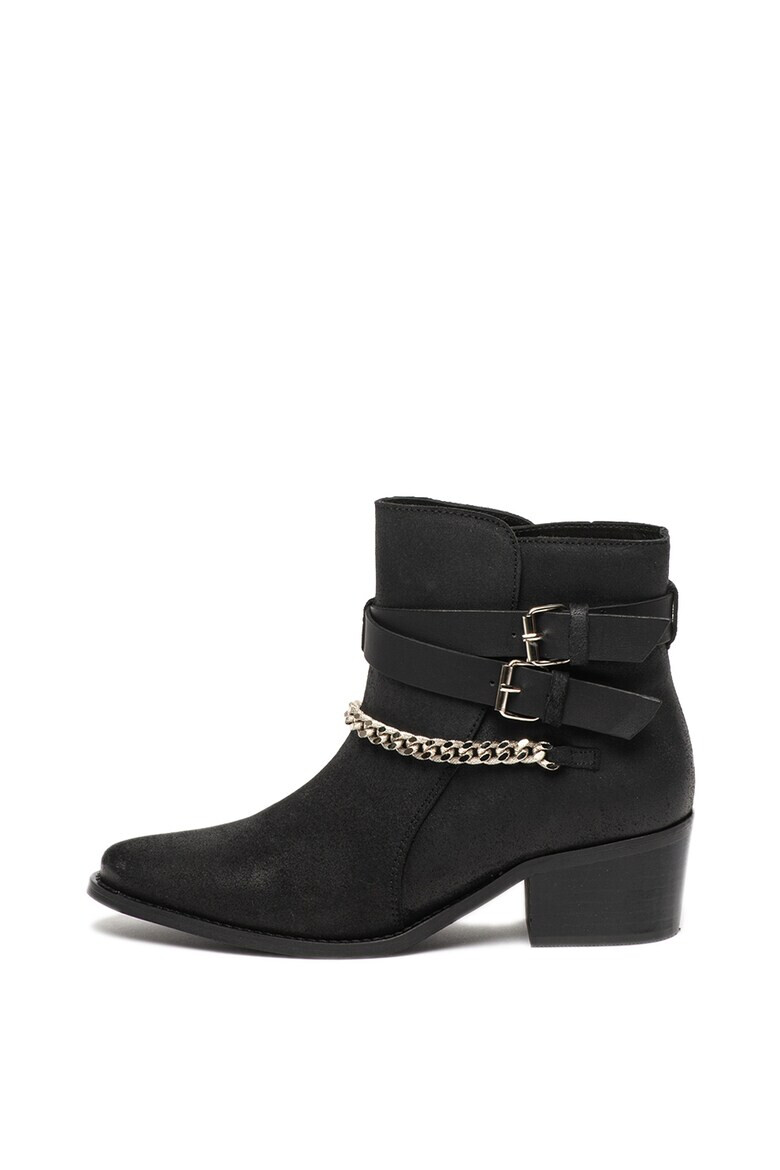 Trussardi Велурени боти - Pepit.bg