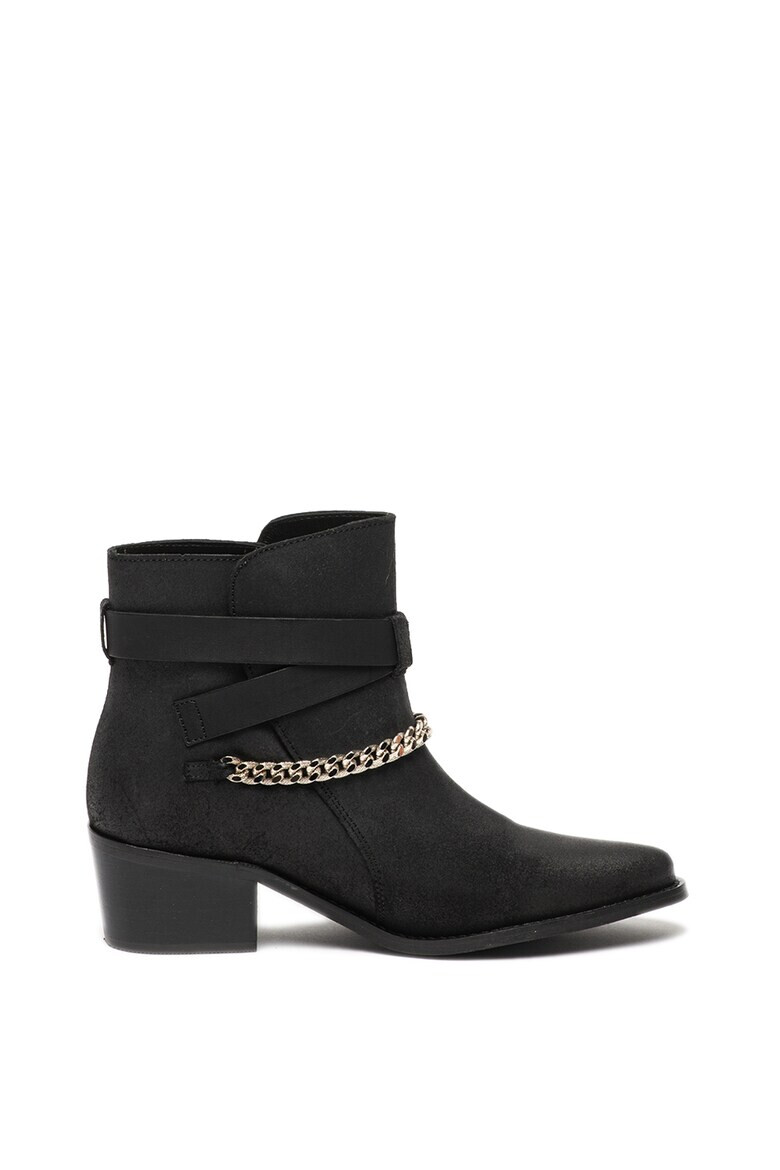 Trussardi Велурени боти - Pepit.bg