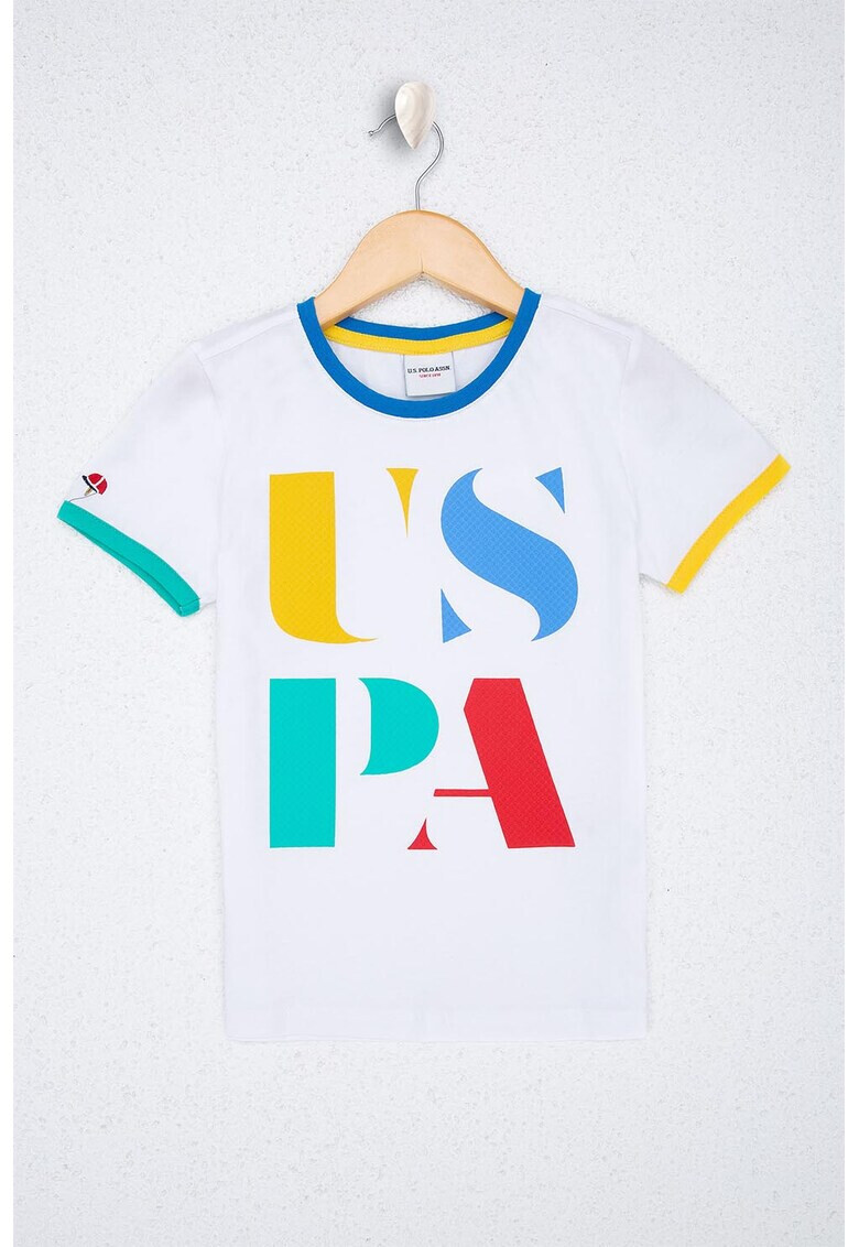 U.S. Polo Assn. Тениска с лого 1 - Pepit.bg