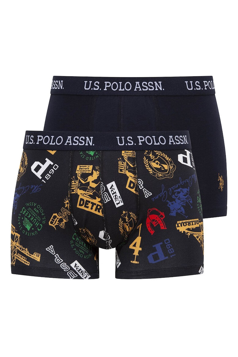 US Polo Assn Боксерки с десен - 2 чифта - Pepit.bg