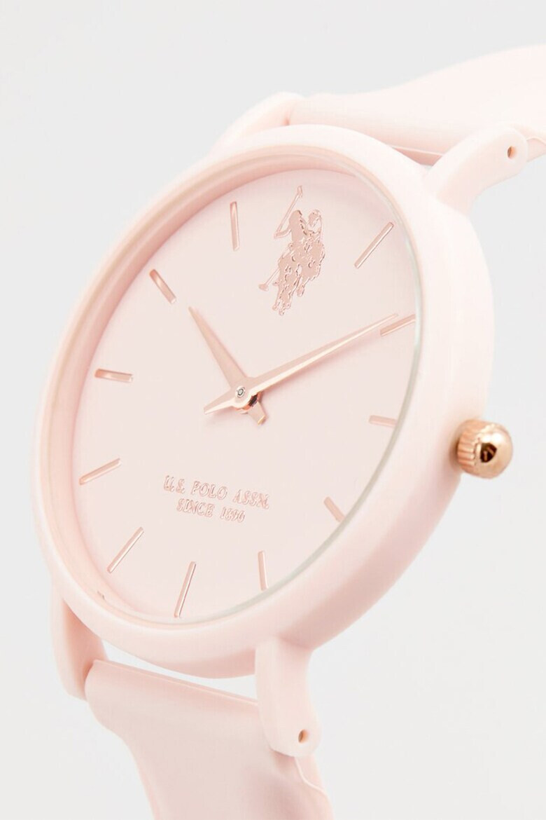 U.S. Polo Assn. Овален кварцов часовник - Pepit.bg