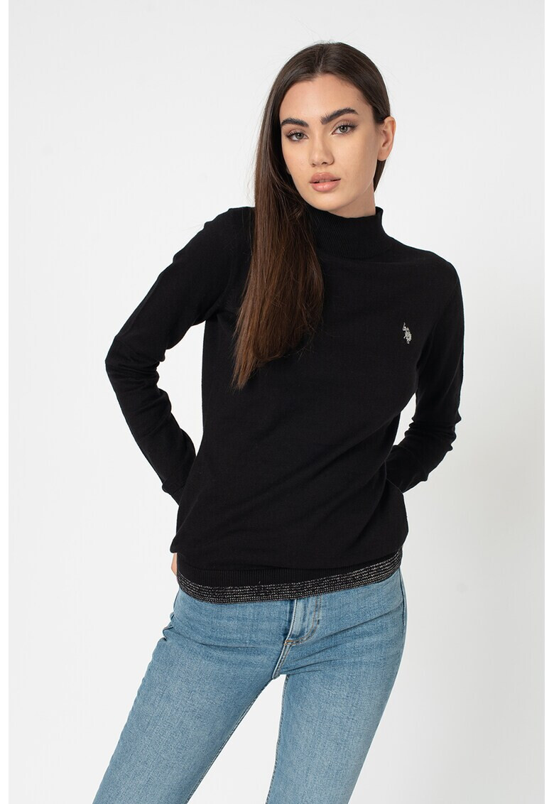 U.S. Polo Assn. Пуловер с кашмир - Pepit.bg