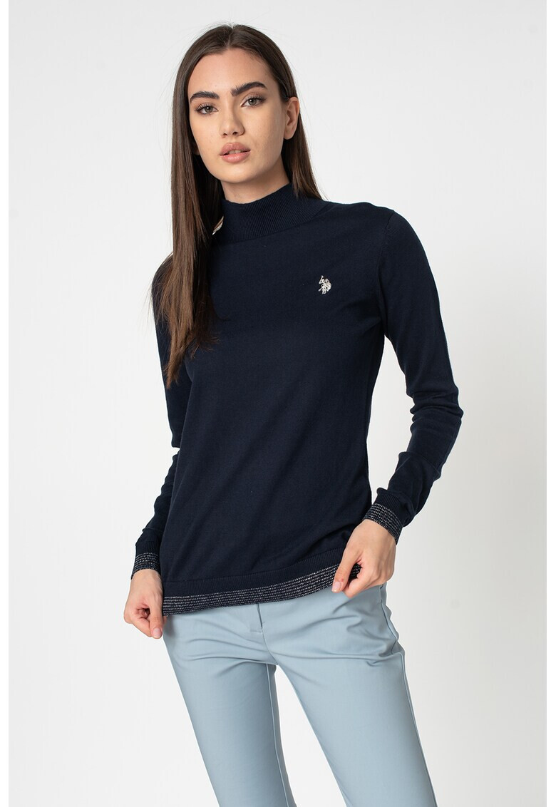 U.S. Polo Assn. Пуловер с кашмир - Pepit.bg