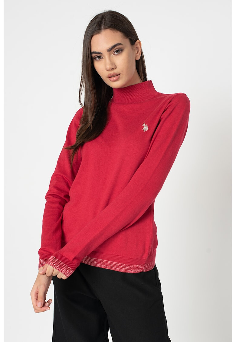 U.S. Polo Assn. Пуловер с кашмир - Pepit.bg