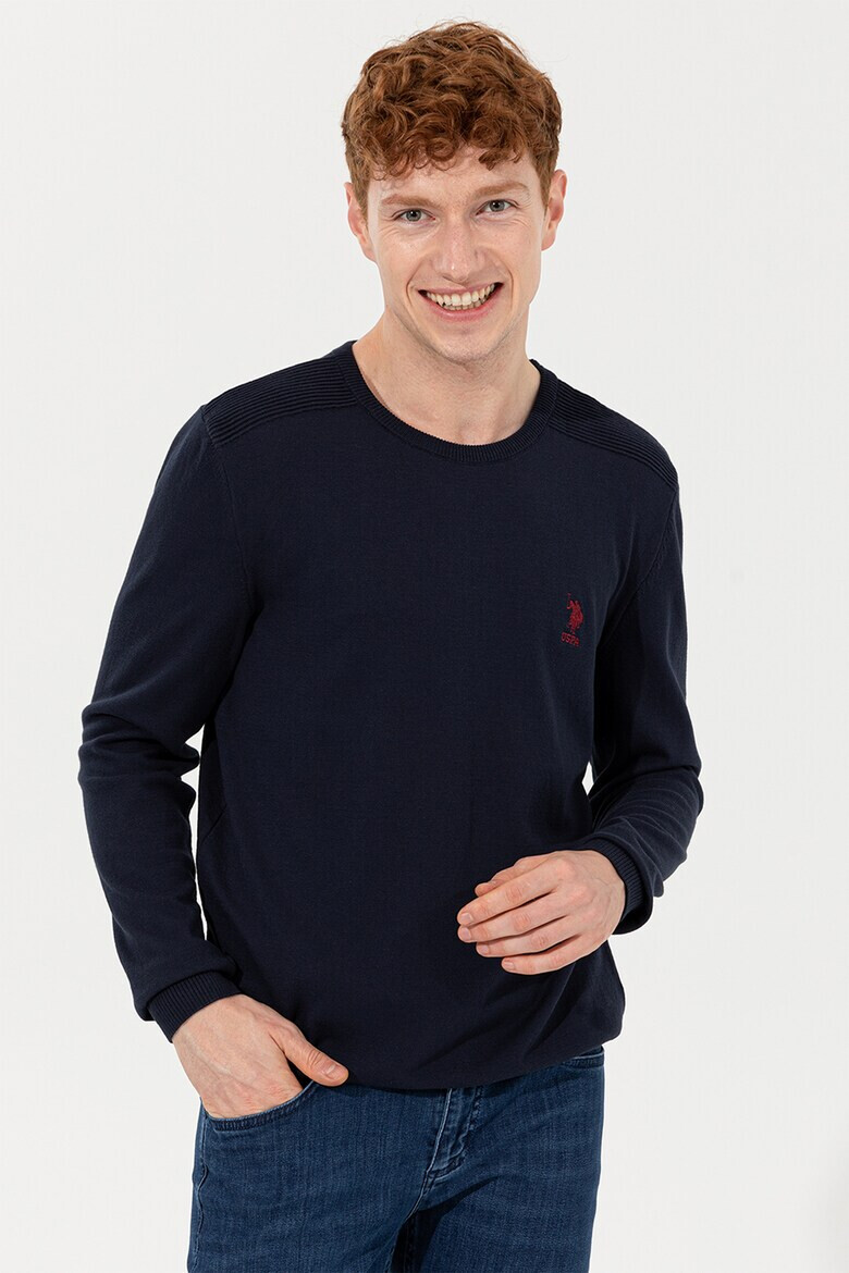 U.S. Polo Assn. Пуловер с лого - Pepit.bg