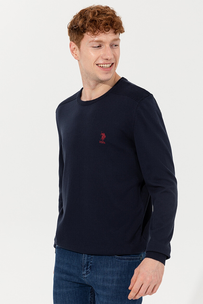 U.S. Polo Assn. Пуловер с лого - Pepit.bg
