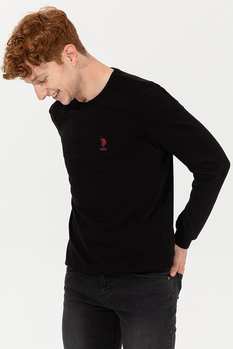 U.S. Polo Assn. Пуловер с лого - Pepit.bg