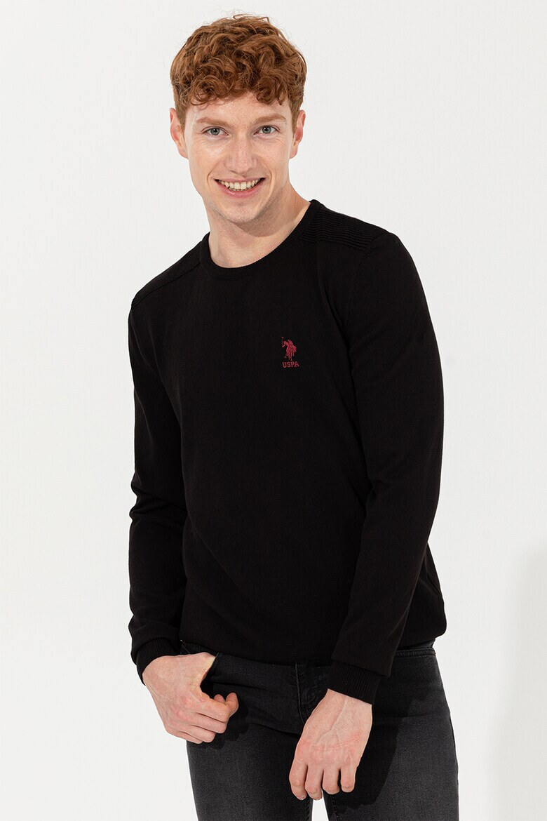 U.S. Polo Assn. Пуловер с лого - Pepit.bg