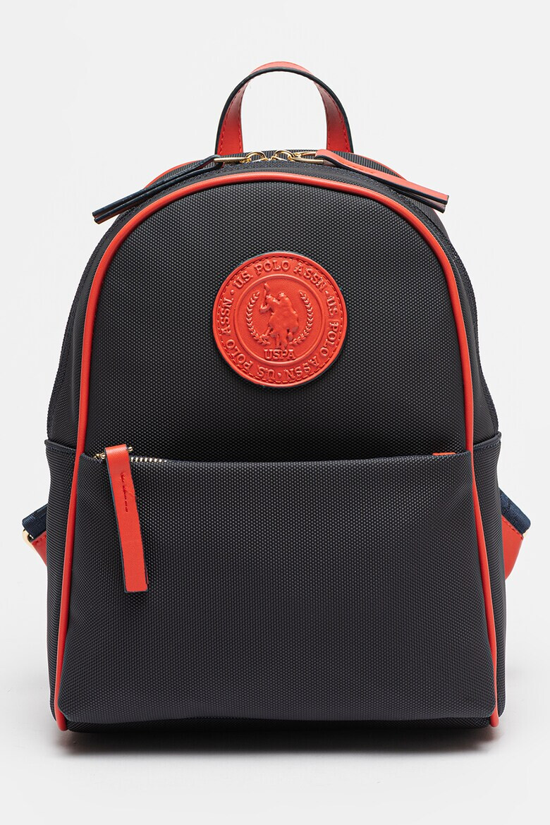 U.S. Polo Assn. Раница от еко кожа с лого - Pepit.bg