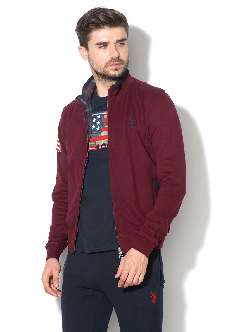 U.S. Polo Assn. Суитшърт с цип - Pepit.bg
