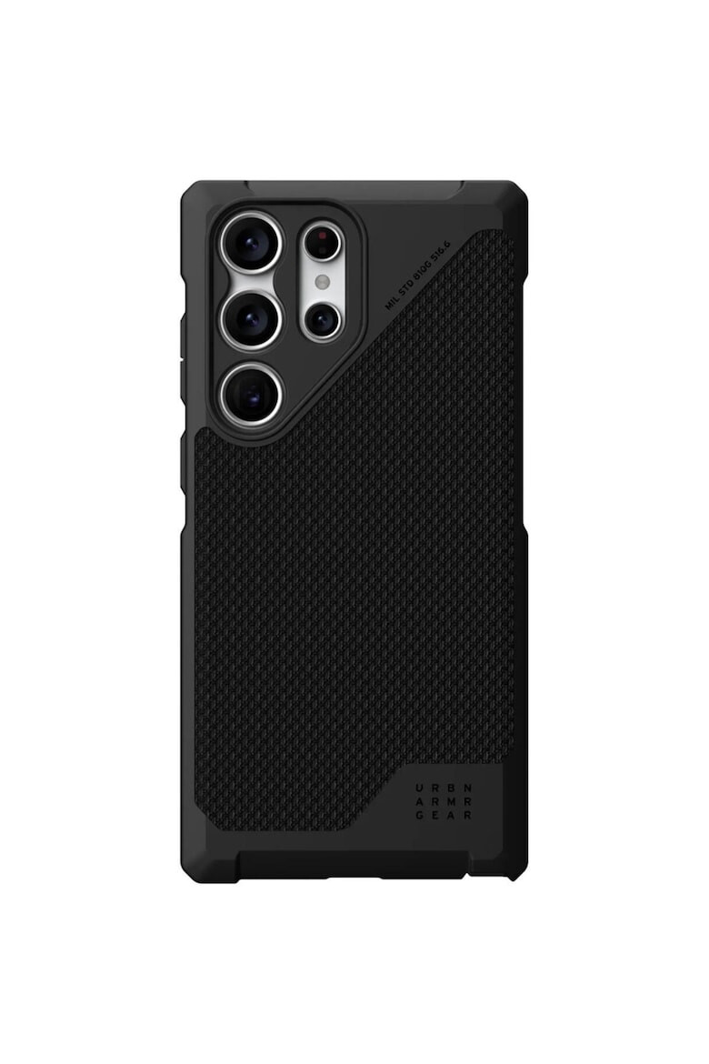 UAG Предпазен калъф Metropolis LT Pro за Samsung Galaxy S23 Ultra - Kevlar Black - Pepit.bg