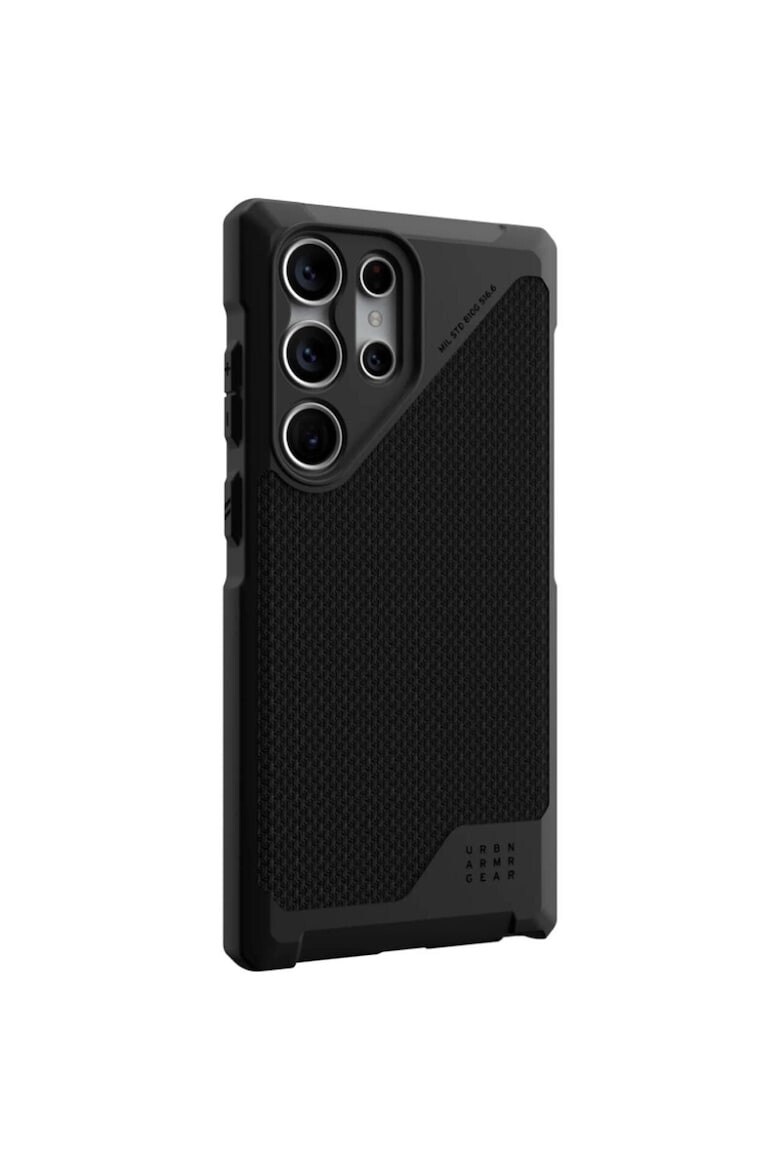 UAG Предпазен калъф Metropolis LT Pro за Samsung Galaxy S23 Ultra - Kevlar Black - Pepit.bg