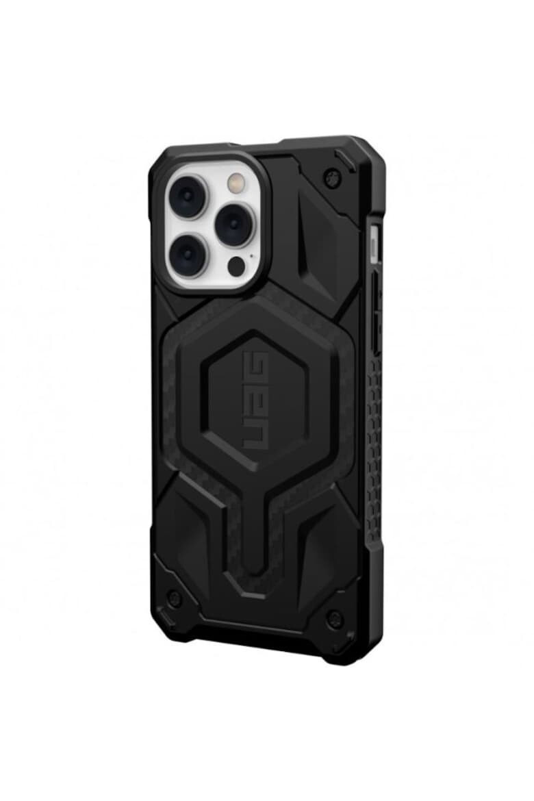 UAG Предпазен калъф Monarch Pro Magsafe за iPhone 14 Pro Max - Carbon Fiber - Pepit.bg