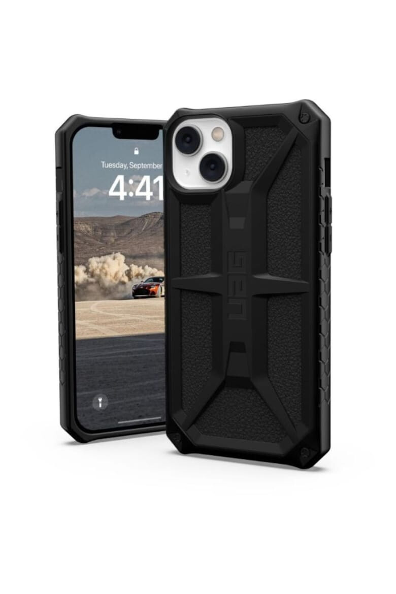 UAG Предпазен калъф Monarch Series за iPhone 14 Plus - Black - Pepit.bg