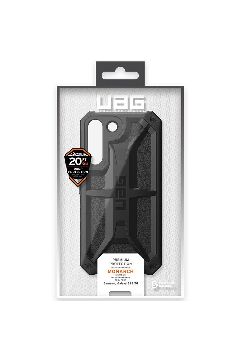 UAG Защитен калъф Monarch Series - За Samsung Galaxy S22 - Black - Pepit.bg