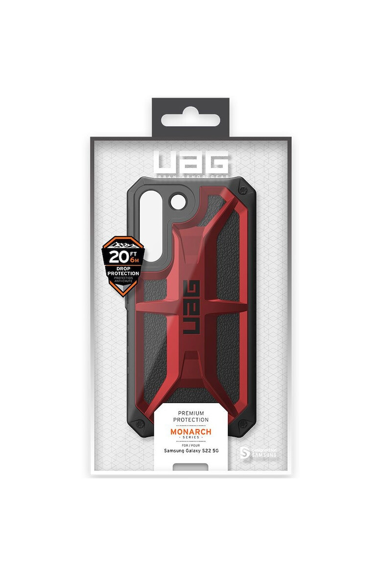 UAG Защитен калъф Monarch Series - За Samsung Galaxy S22 - Crimson - Pepit.bg