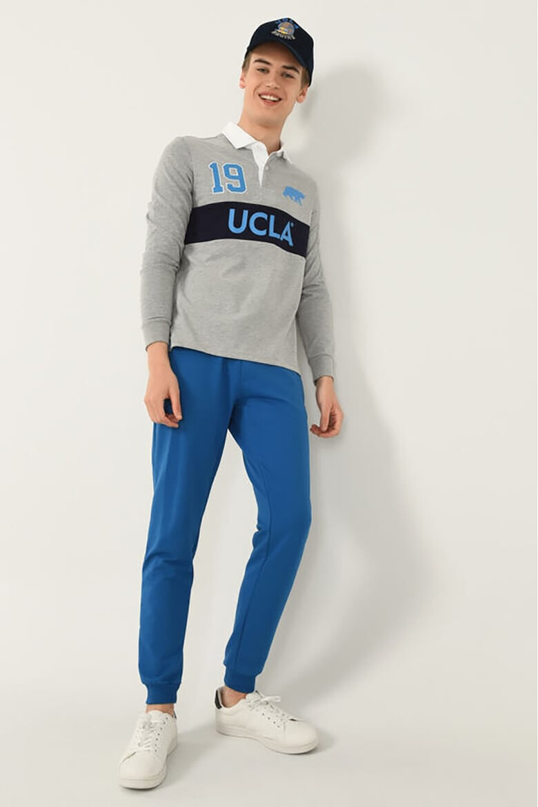 UCLA Блуза Delmar с яка и лого - Pepit.bg