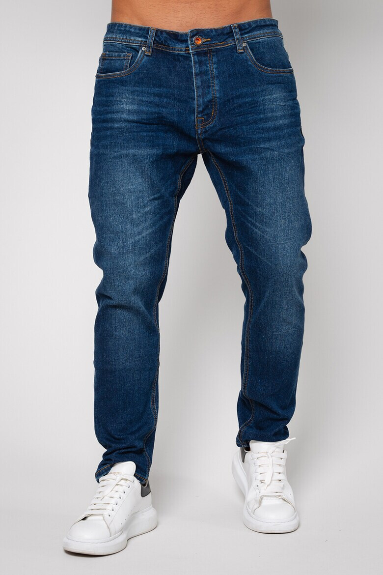uFIT Дълги дънкови дънки Dark Blue I 14535 - Pepit.bg