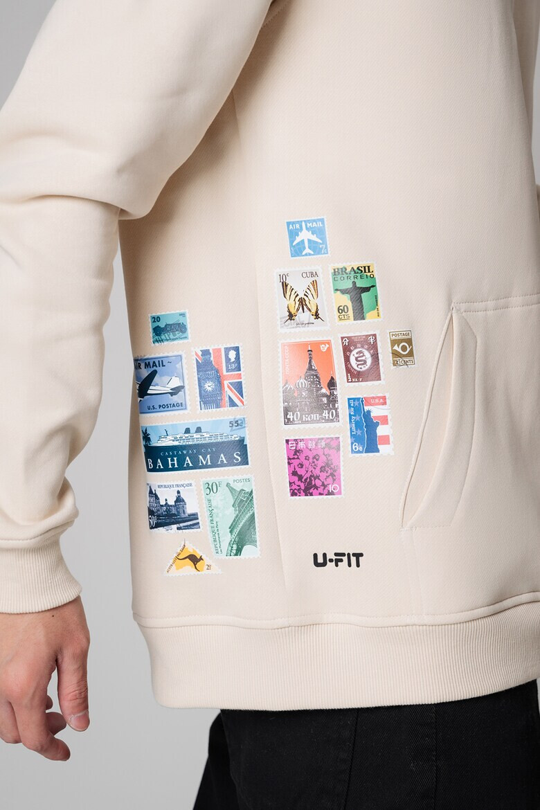 uFIT Худи с джоб кенгуру - Pepit.bg