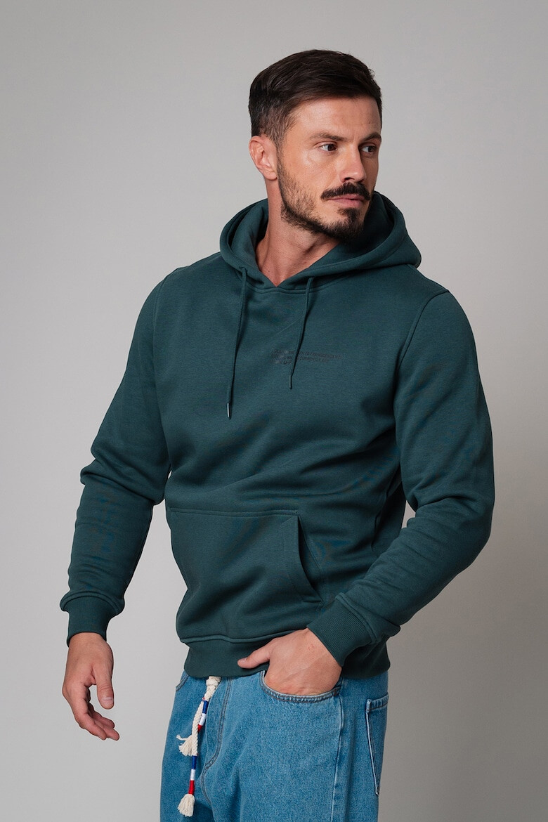 uFIT Худи с памук с джоб кенгуру - Pepit.bg