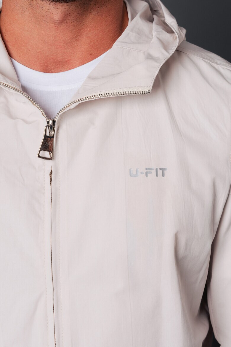 uFIT Худи с цип и лого - Pepit.bg
