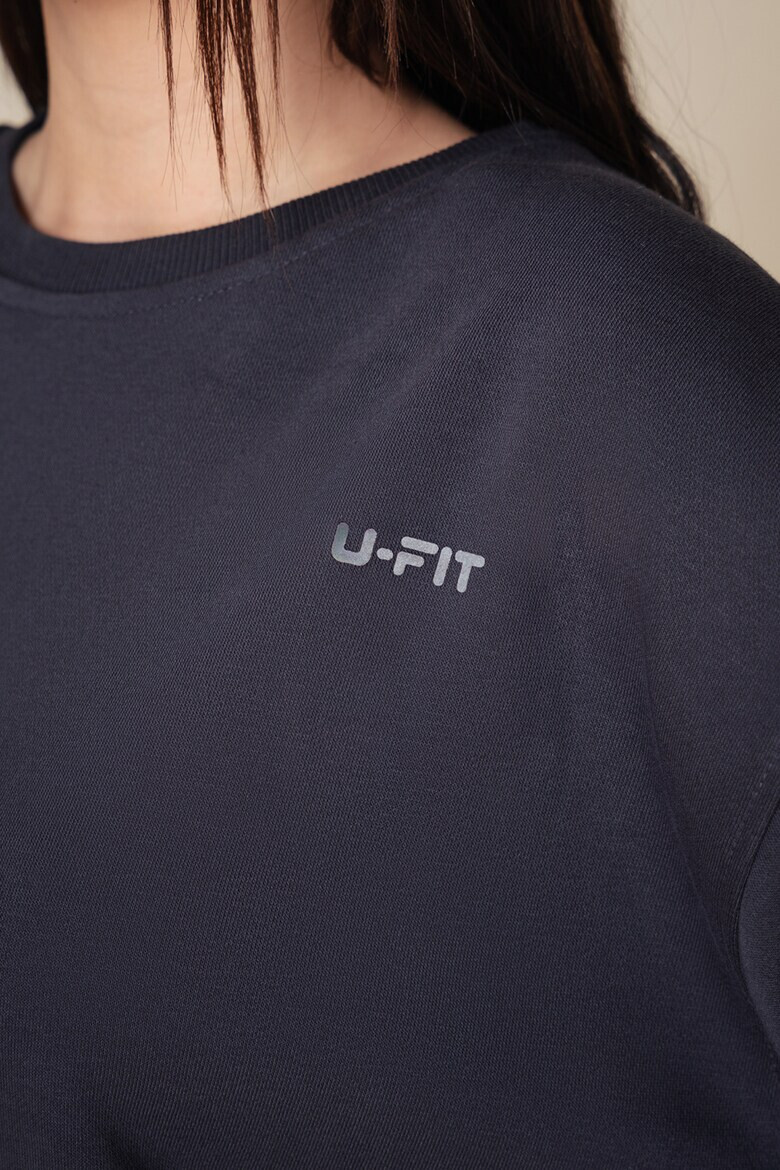 uFIT Суитшърт Mella с паднали ръкави - Pepit.bg
