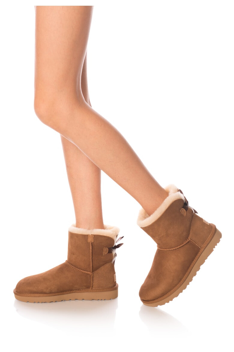 UGG Велурени боти Mini Bailey - Pepit.bg