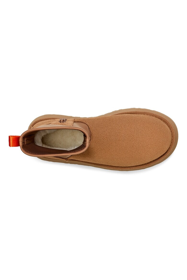 UGG Боти Classic Diper с велурени панели - Светлокафяв - Pepit.bg