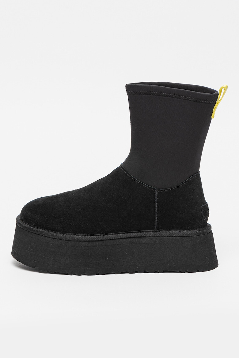 UGG Боти Classic Diper с велурени панели - Pepit.bg