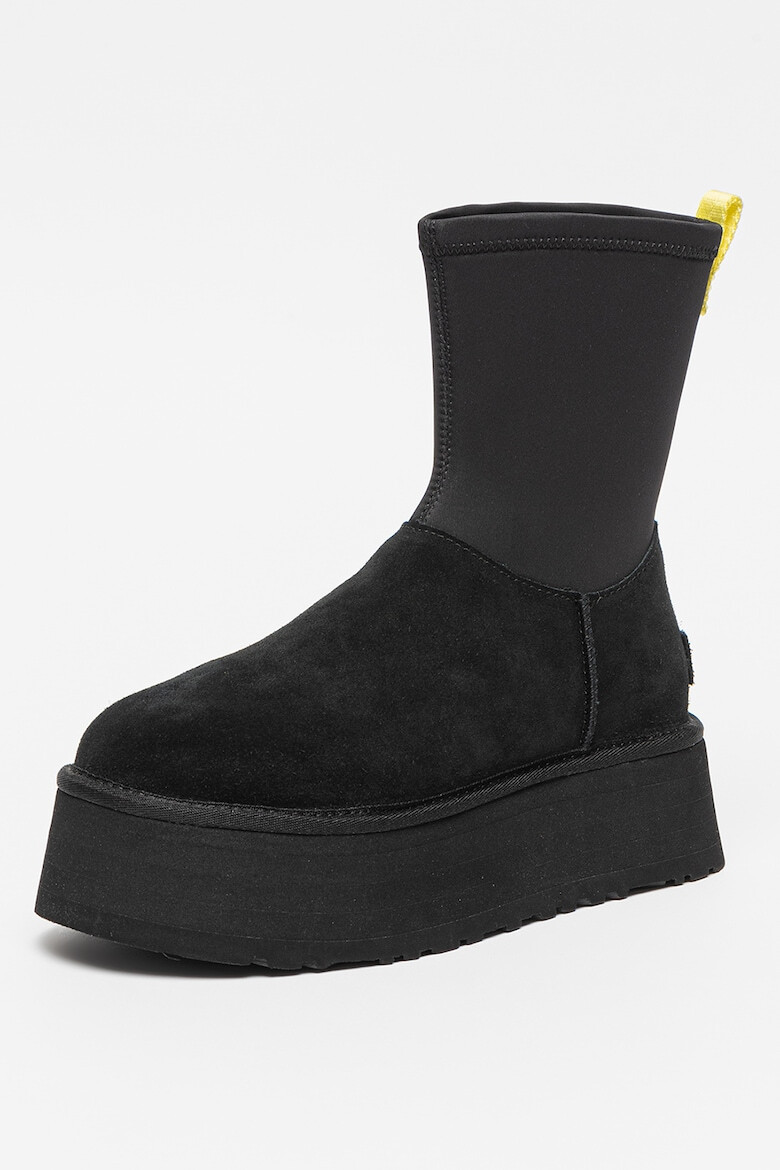 UGG Боти Classic Diper с велурени панели - Pepit.bg