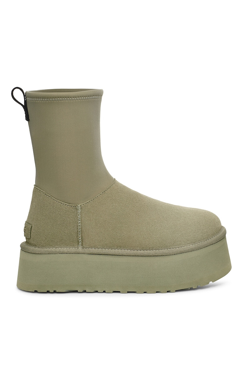 UGG Боти Classic Diper с велурени панели - Pepit.bg