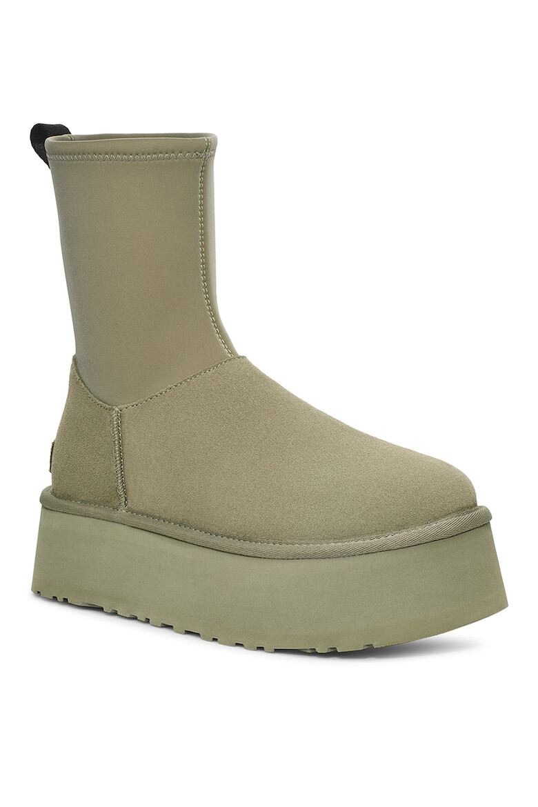 UGG Боти Classic Diper с велурени панели - Pepit.bg