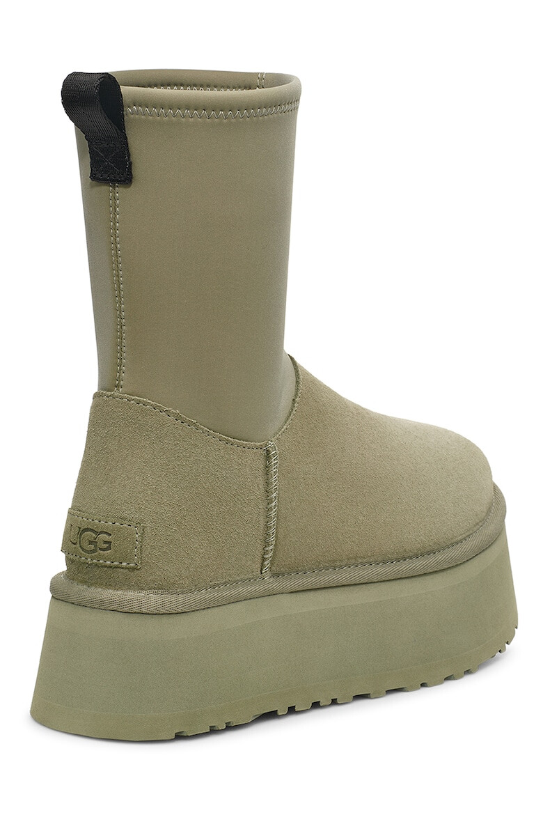 UGG Боти Classic Diper с велурени панели - Pepit.bg