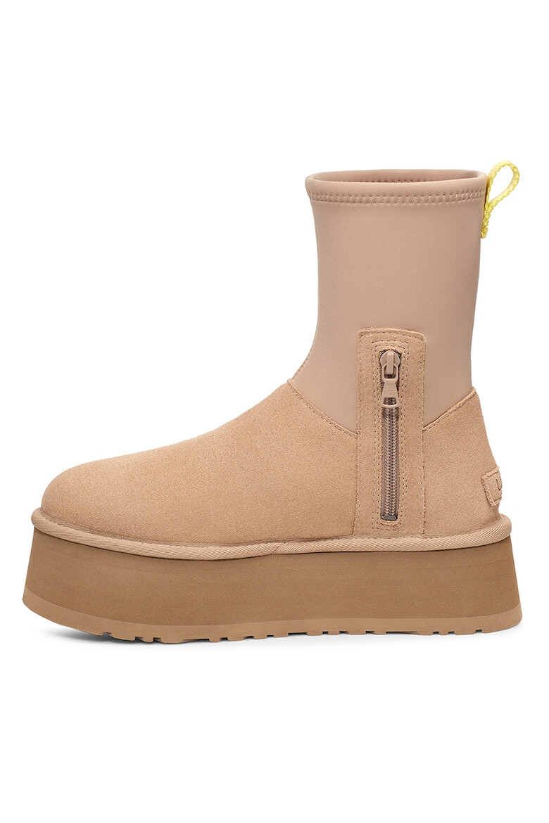 UGG Боти Classic Diper с велурени панели - Pepit.bg