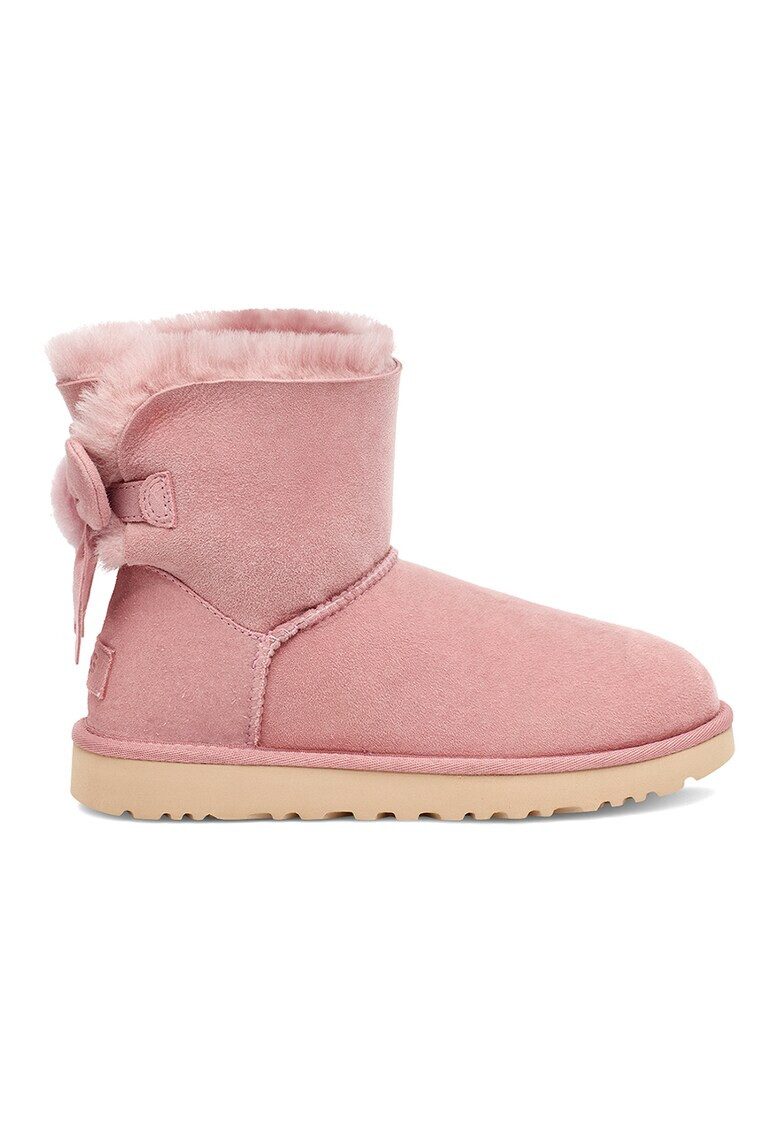 UGG Боти Mini Bailey Fluff с панделка - Pepit.bg