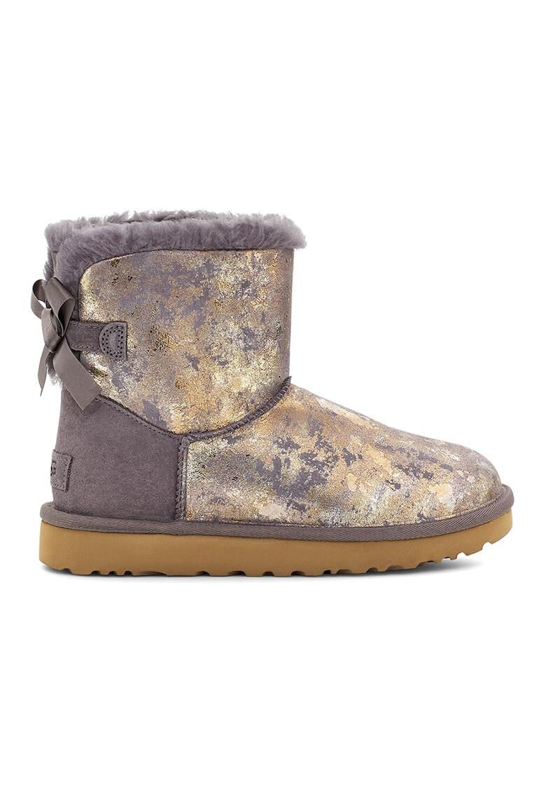 UGG Боти Mini Bailey с бляскав дизайн - Pepit.bg