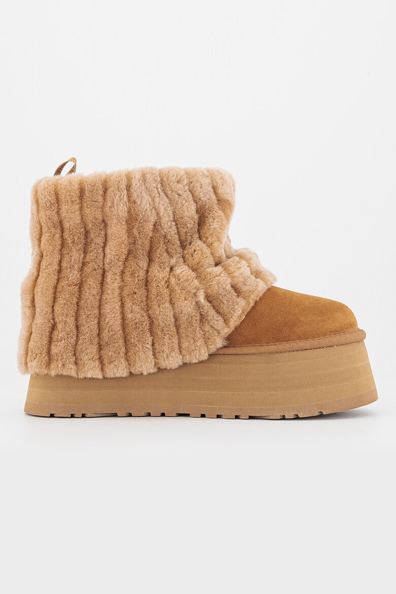 UGG Боти Mini Sherpa с равна платформа - Pepit.bg
