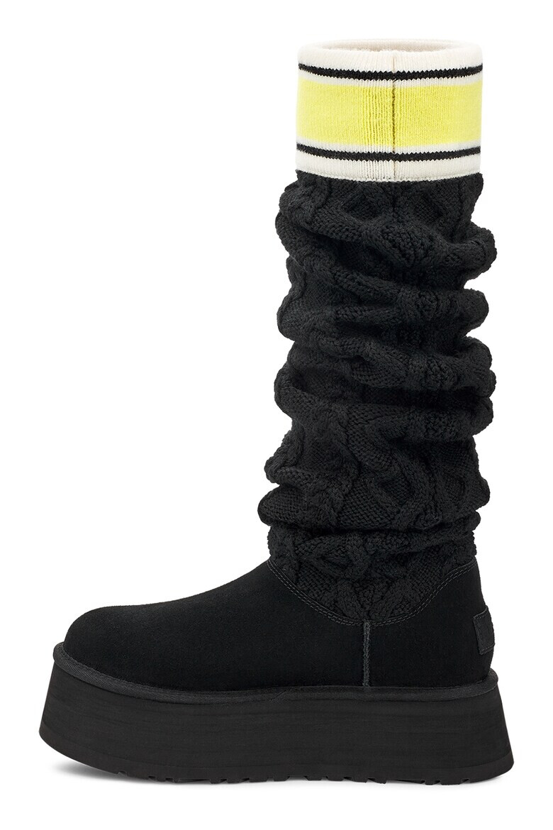 UGG Ботуши Classic Sweater Letter - Pepit.bg