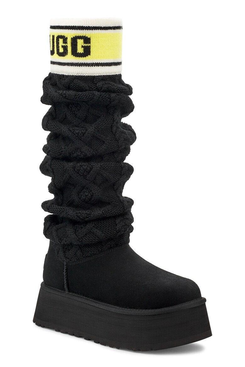 UGG Ботуши Classic Sweater Letter - Pepit.bg