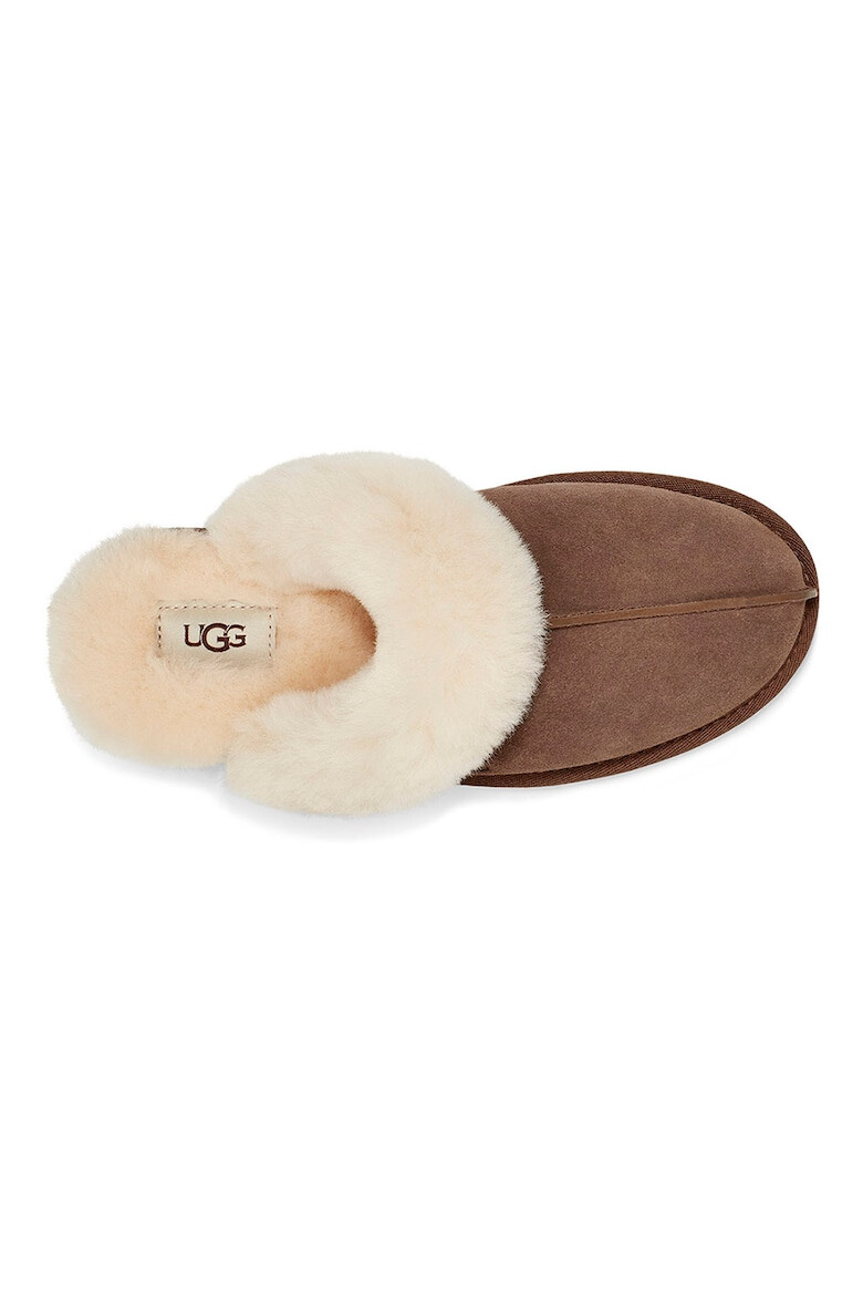 UGG Домашни велурени пантофи Scuffette II с овча кожа - Pepit.bg