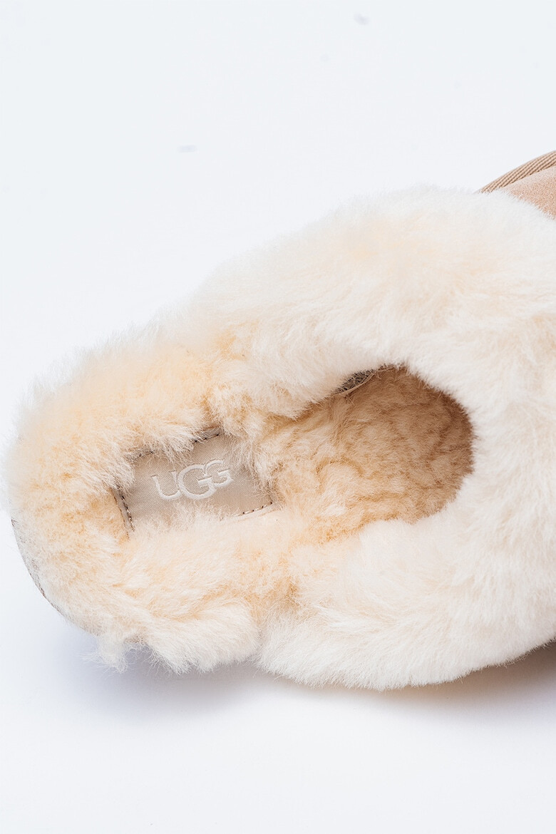 UGG Домашни велурени пантофи Scuffette II с овча кожа - Pepit.bg