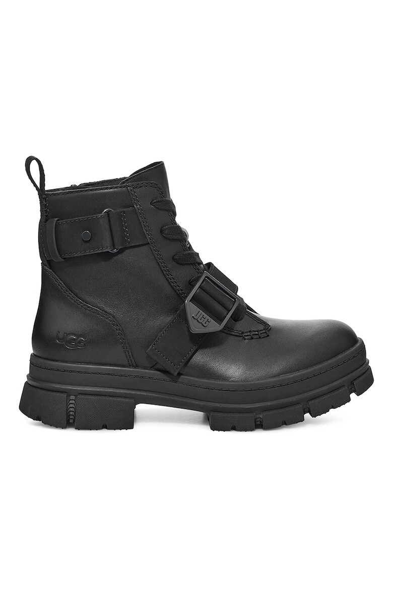 UGG Кожени боти Ashton с еко набук - Pepit.bg
