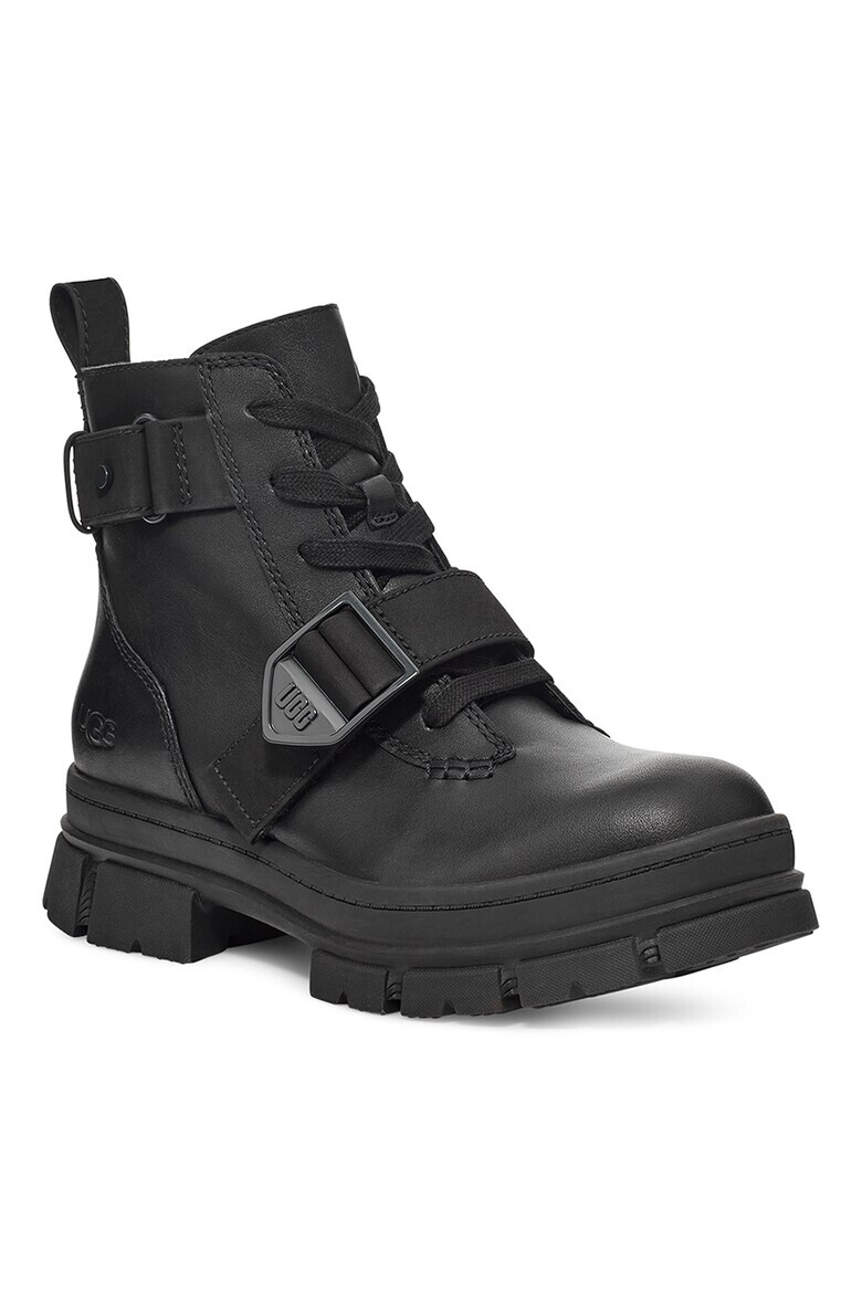 UGG Кожени боти Ashton с еко набук - Pepit.bg