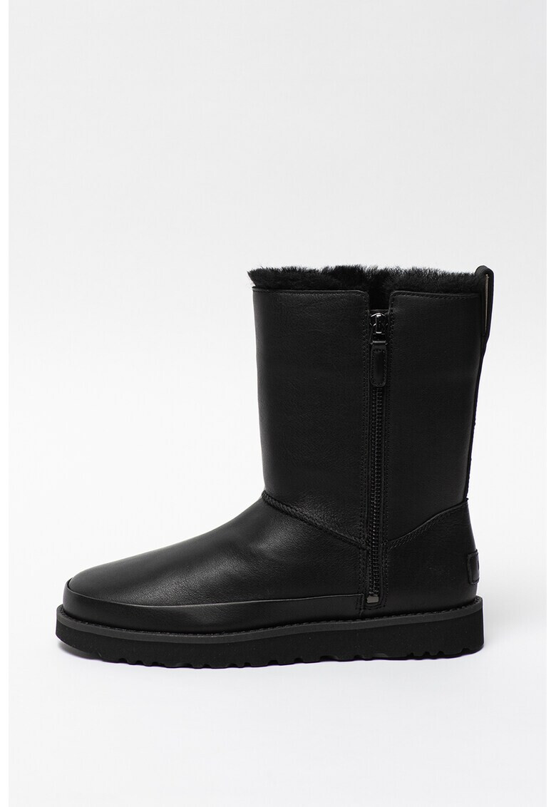UGG Кожени боти Classic с цип - Pepit.bg