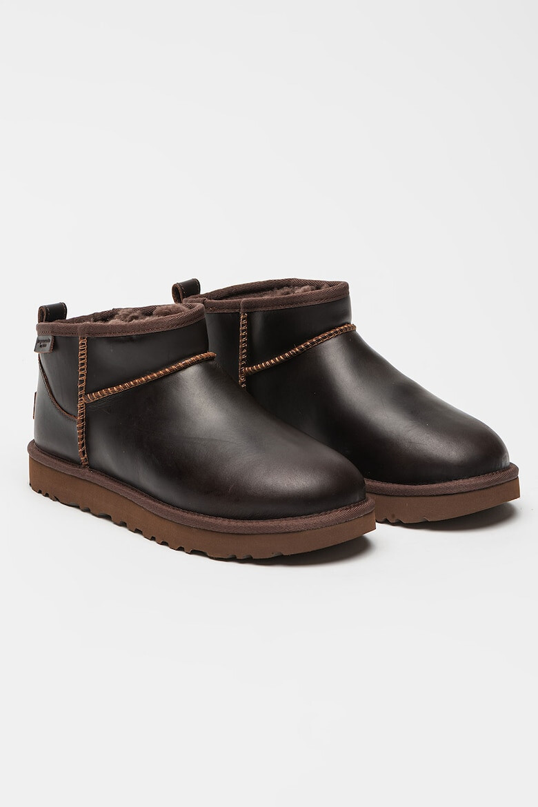 UGG Кожени боти Classic Ultra Mini Caspian - Pepit.bg